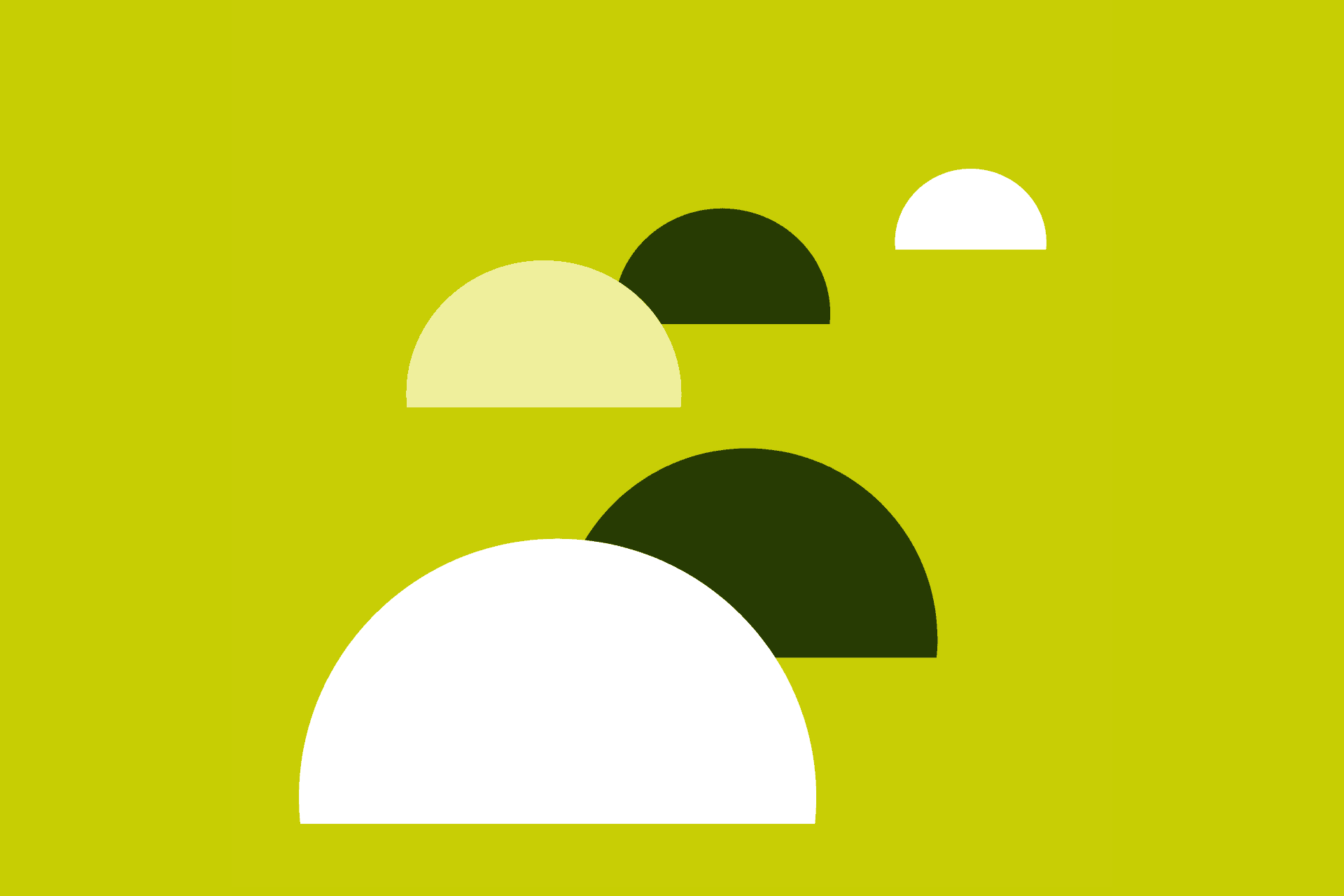 Groene illustratie van stepping stones