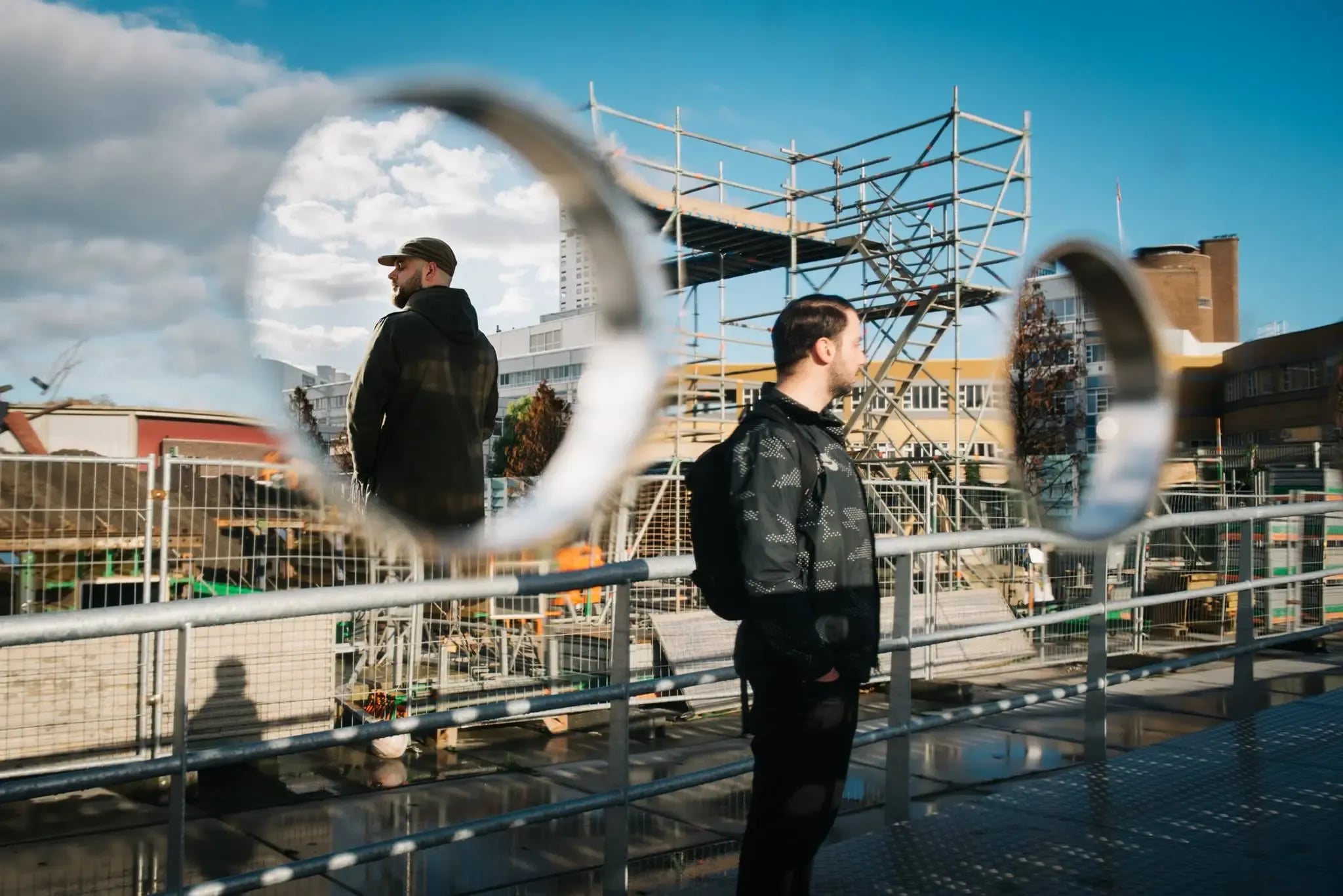 Een van de gehonoreerden M.