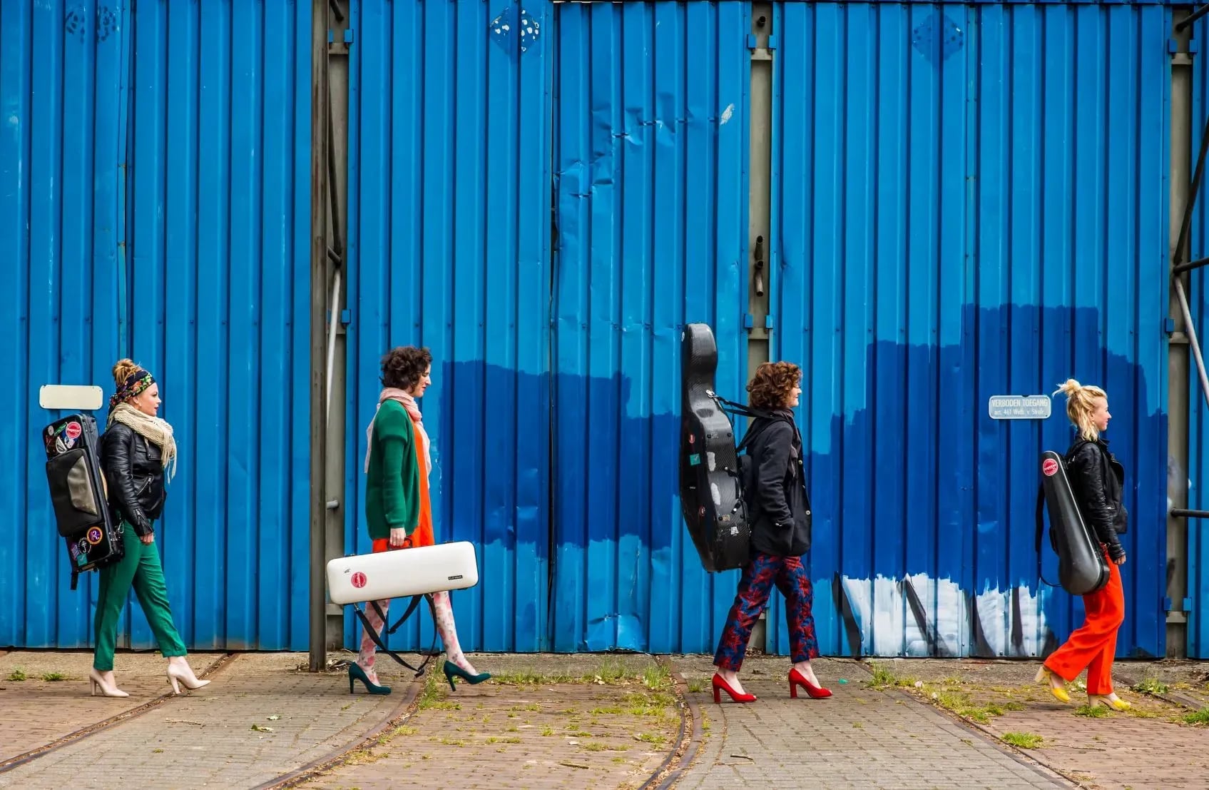 Een van de gehonoreerden Ragazze Quartet | Foto: Nichon Glerum