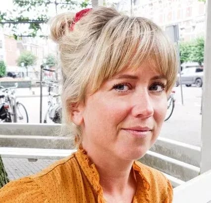 Een van de gehonoreerden Marjet Moorman