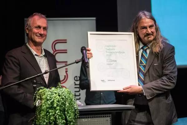 Ilja Leonard Pfeijffer, winnaar Taalunie Toneelschrijfprijs 2017