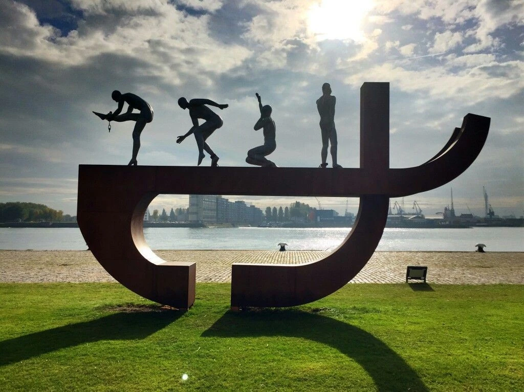 Foto: Slavernijmonument Rotterdam